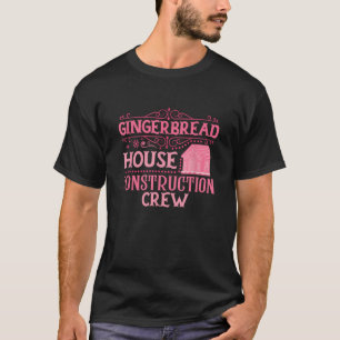 Group Gingerbread House Crew Xmas Christmas Cookie T-Shirt