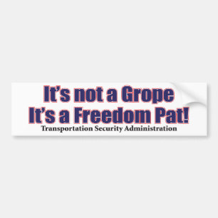 GROUP-GROPE BUMPER STICKER