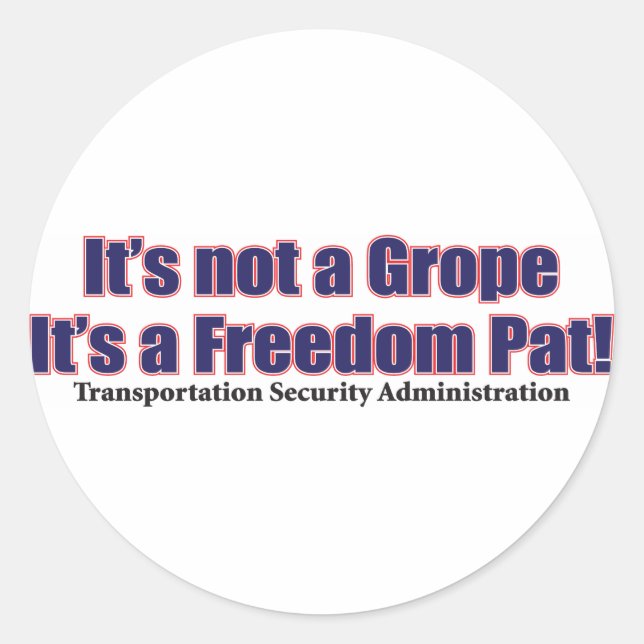 GROUP-GROPE CLASSIC ROUND STICKER (Front)