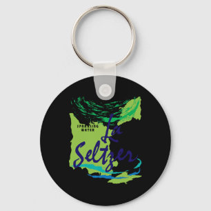 Group Halloween Costume - Lime Seltzer  Key Ring