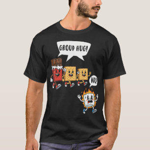 Group Hug Chocolate Marshmallow Funny Smores Lover T-Shirt