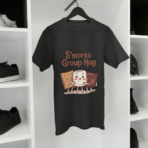 Group Hug Funny Smore's Marshmallow Camping T-Shirt