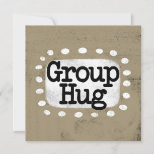 Group Hug Greeting Card