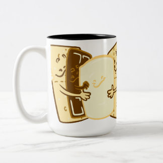 Group Hug Two-Tone Coffee Mug