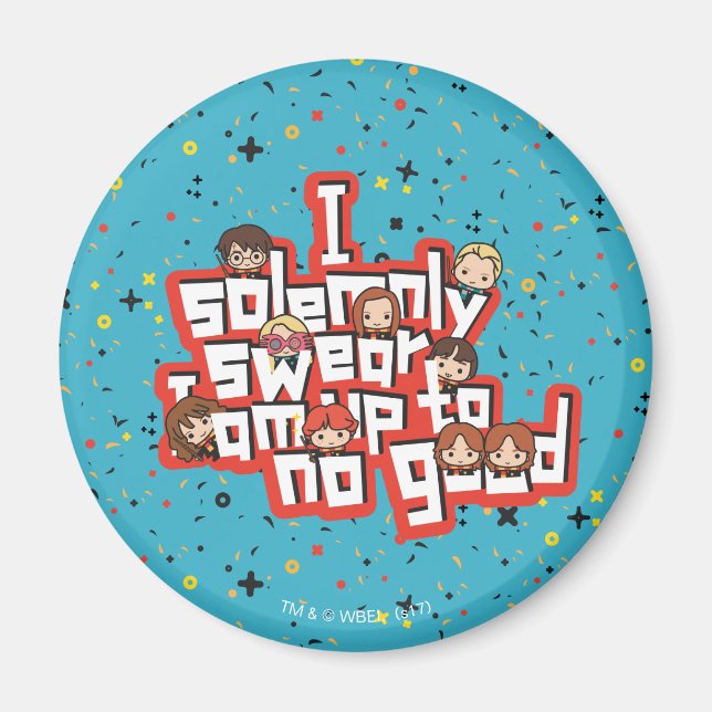 Group "I SOLEMNLY SWEAR THAT I AM UP TO NO GOOD™" Magnet (Front)