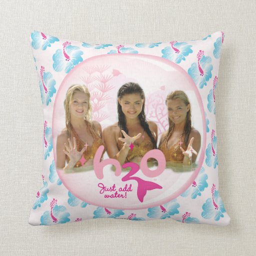Image of Group In Pink Bubble Cushion