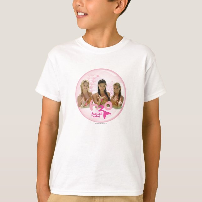 Group In Pink Bubble T-Shirt (Front)