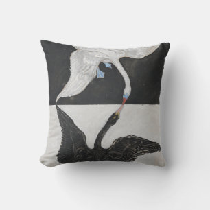 Group IX SUW The Swan No 1 by Hilma af Klint Cushion