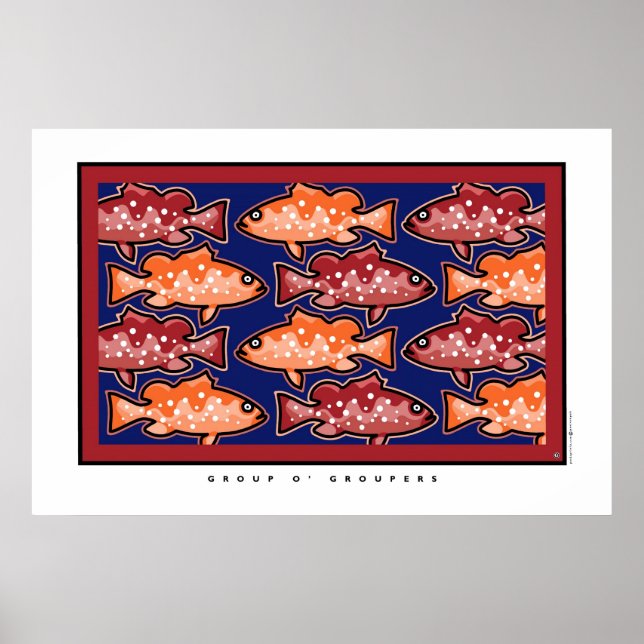 group o' groupers poster (Front)