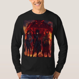Group of 5 demon pic print T-Shirt