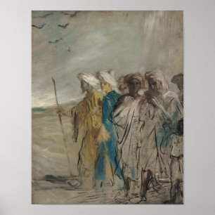 Group of Arabs or, Joseph Sold by his Brothers Poster