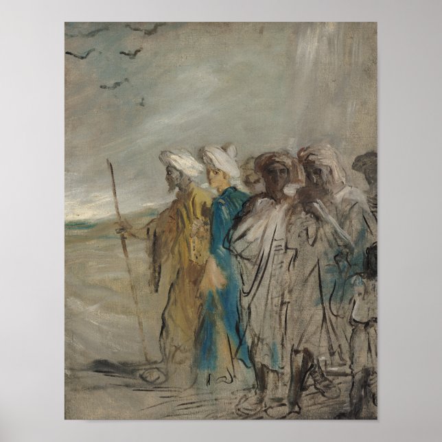 Group of Arabs or, Joseph Sold by his Brothers Poster (Front)