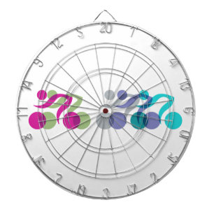 Group of Bikers Dartboard