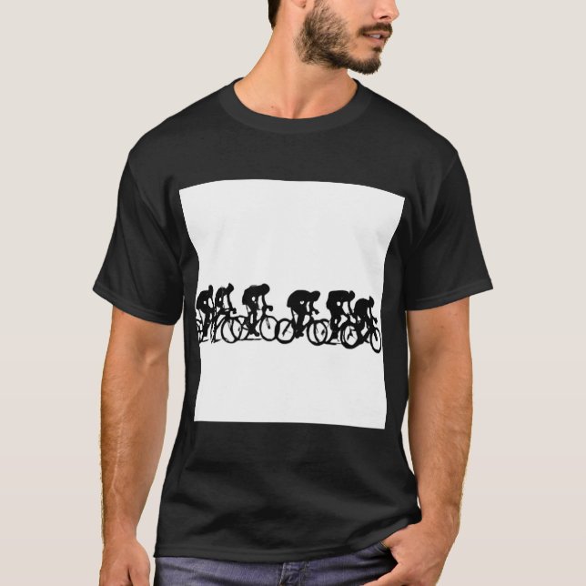 Group of cyclists T-Shirt (Front)
