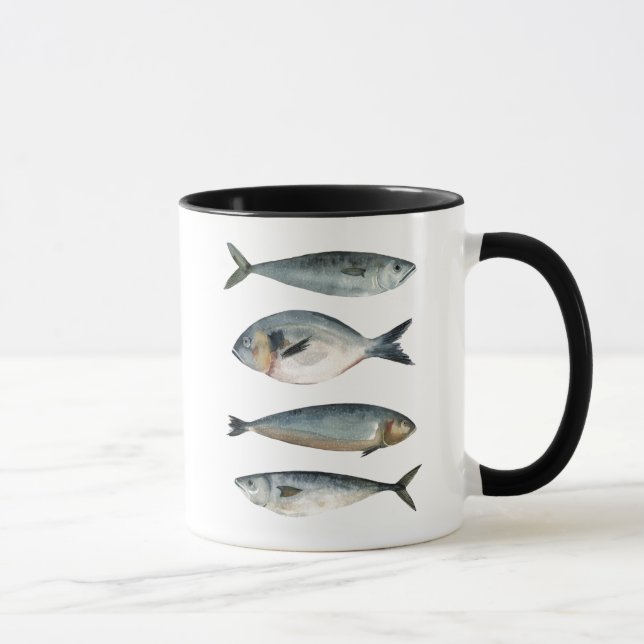 Group of Four Fish Mug (Right)
