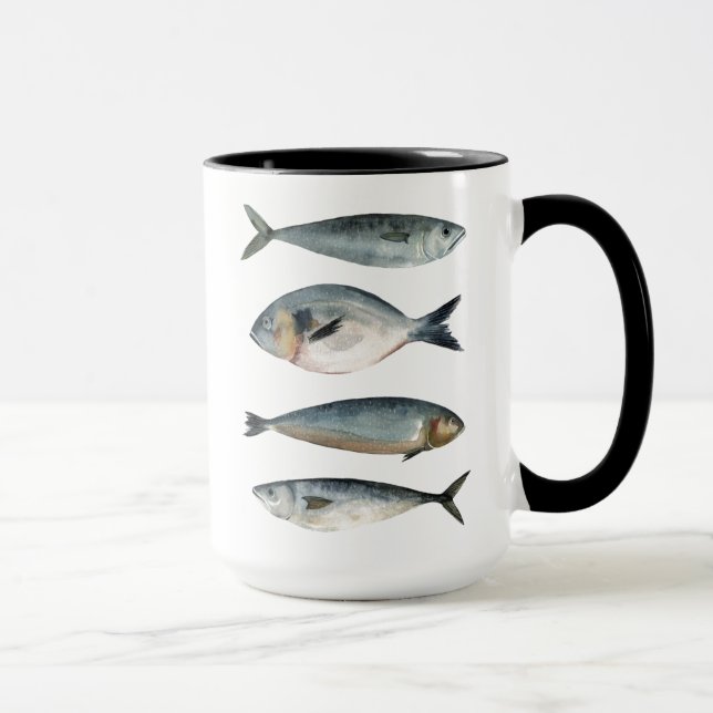 Group of Four Fish Mug (Right)