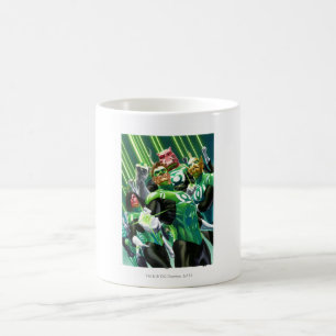 Group of Green Lanterns Coffee Mug