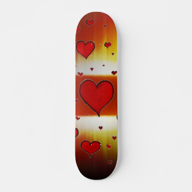 Group of Hearts Skateboard (Front)
