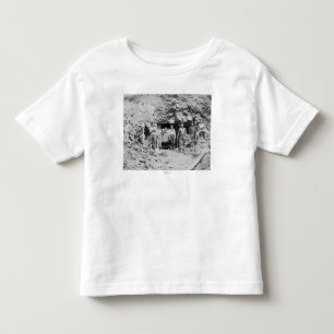 Group of Men outside of a Mine Photograph Toddler T-Shirt