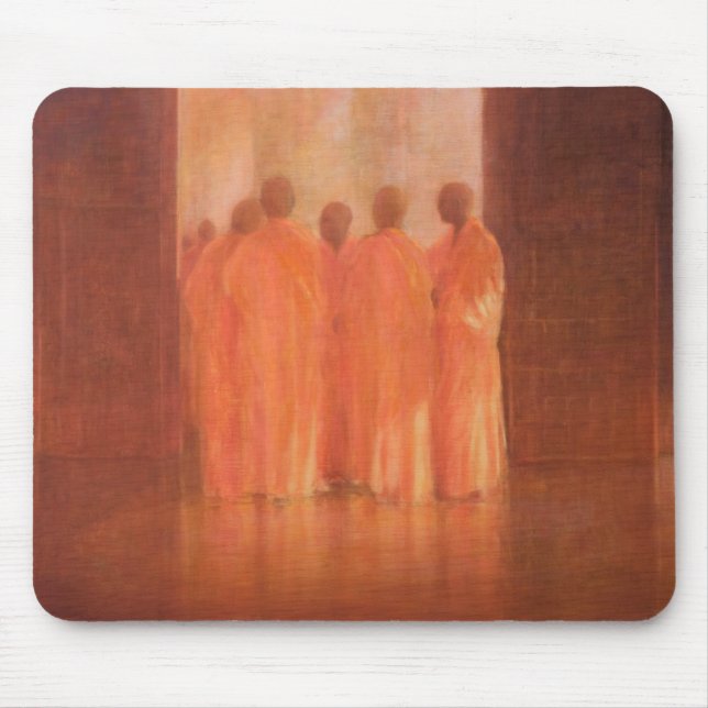 Group of Monks Vietnam Mouse Mat (Front)
