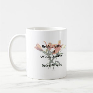 Group of Orange Lilies Coffee Mug