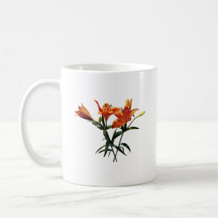 Group of Orange Lilies Coffee Mug