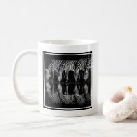 Group of Plains Zebra Drink Together at Night