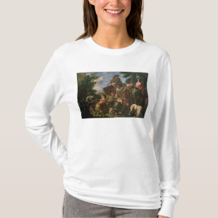 Group of shepherds with a horse T-Shirt