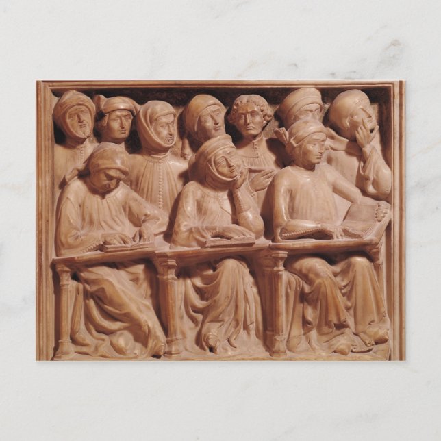 Group of Students from Bologna Postcard (Front)