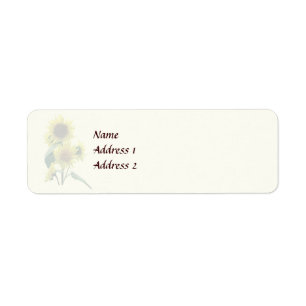 Group of Sunflowers Wedding Products