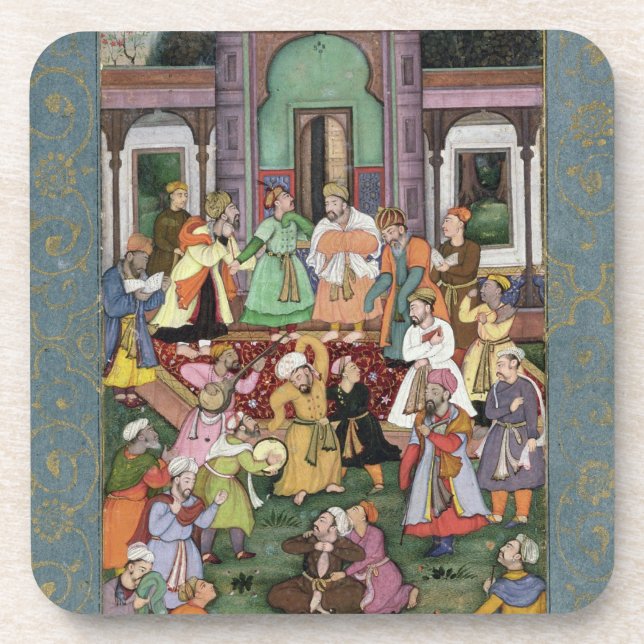 Group of Whirling Dervishes, from the Large Clive Coaster (Front)