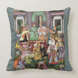 Group of Whirling Dervishes, from the Large Clive Cushion
