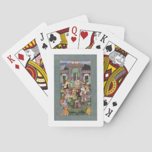 Group of Whirling Dervishes, from the Large Clive Playing Cards