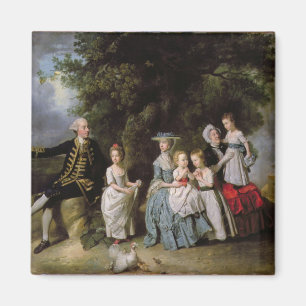 Group Portrait of the Colmore Family Magnet
