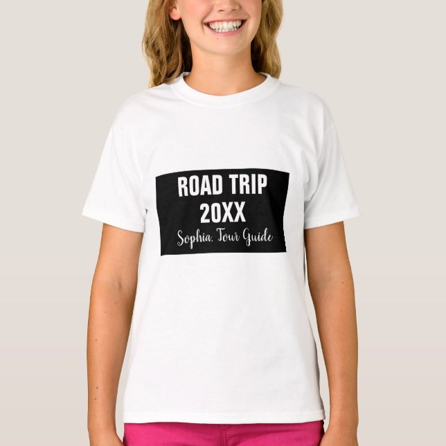 Group Road Trip Girl's T-Shirt (Front)