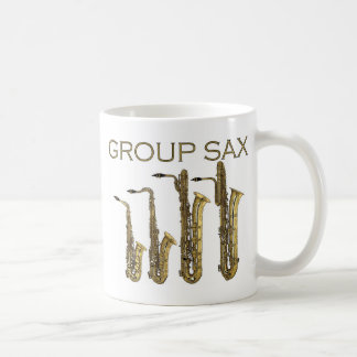 Group Sax Coffee Mug