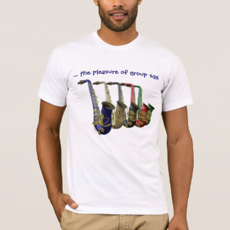 Group Saxophone T Shirt
