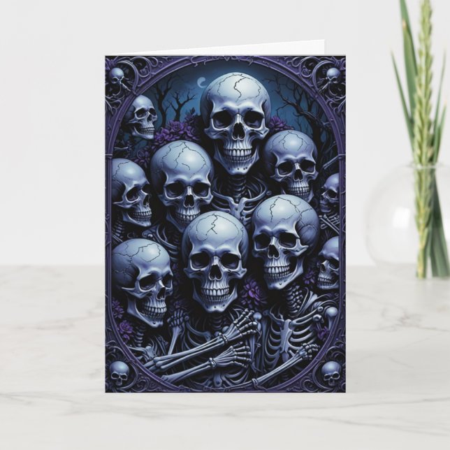 Group Selfie Halloween Card (Front)