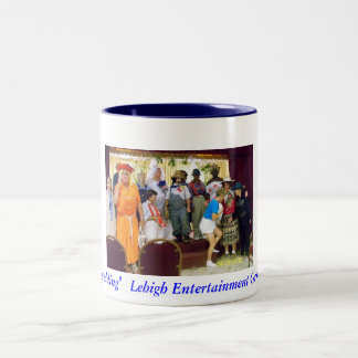 group shot, "Mock Wedding"   Lehigh Entertainme... Two-Tone Coffee Mug