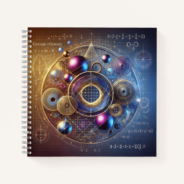 Group Theory & Geometric Abstraction Notebook (Front)
