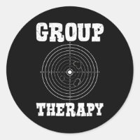 Group Therapy Pro Guns Owner Shooting Range Target