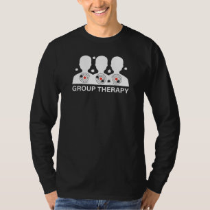 Group Therapy Target Design for Shooting Range Fan T-Shirt