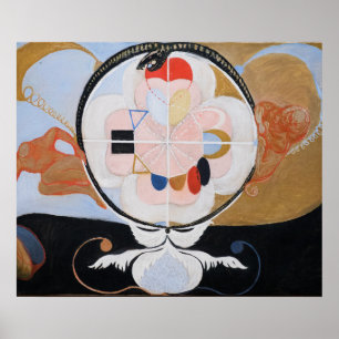 Group VI, Evolution No. 13, Hilma af Klint Poster