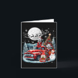 Group Xmas Gnome Snowman Santa Bichon Frises On Ck Card<br><div class="desc">Group Xmas Gnome Snowman Santa Bichon Frises On Ckup Truck</div>