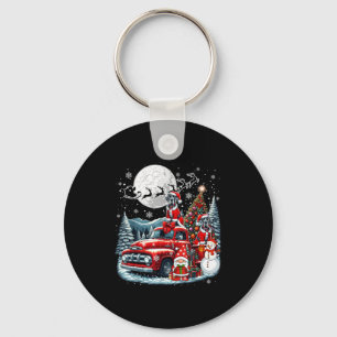 Group Xmas Gnome Snowman Santa Great Danes On Ckup Key Ring