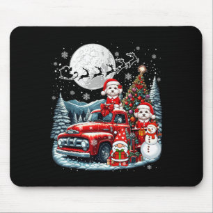 Group Xmas Gnome Snowman Santa Maltios On Ckup Tru Mouse Mat