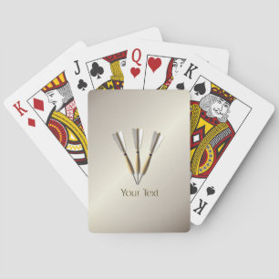 Grouped Dart Design Playing Cards