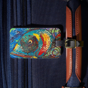 Grouper Luggage Tag