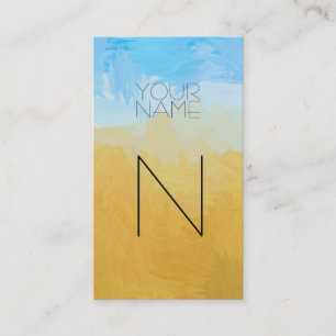Groupon Abstract Business Card