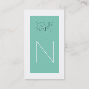 Groupon Art Deco Business Card